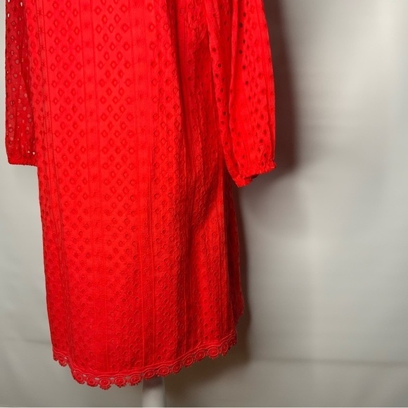 VINCE Camuto Cotton Eyelet Dress. - Picture 6 of 12